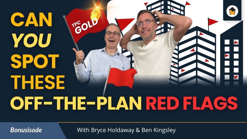 off the plan red flags
