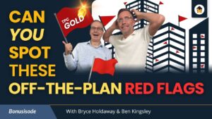 off the plan red flags