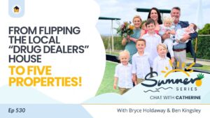 530 | From Flipping the Local Drug Dealers House to Five Properties! - Chat with Catherine