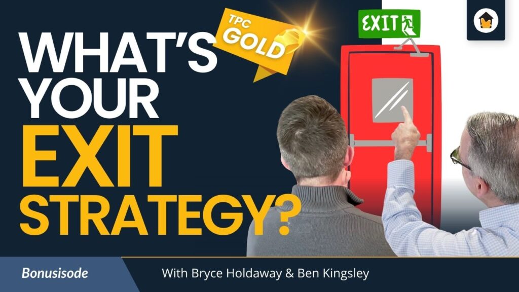 What's your exit strategy thumbnail